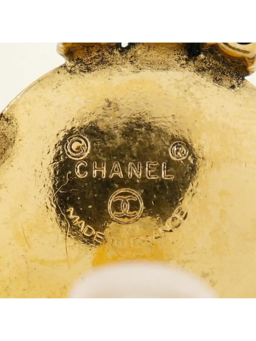 Chanel Clip-On Earrings Pearl #228784C72B